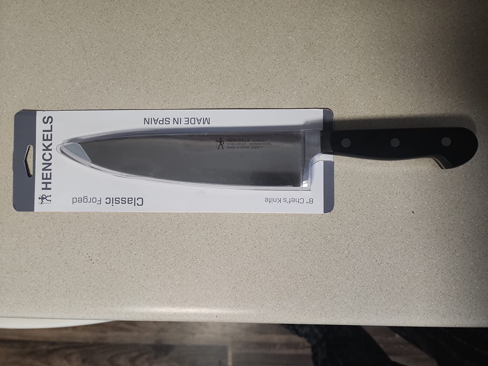 HENCKELS Classic 8-Inch Chef Knife, Razor-Sharp, German Engineered customer photo 1