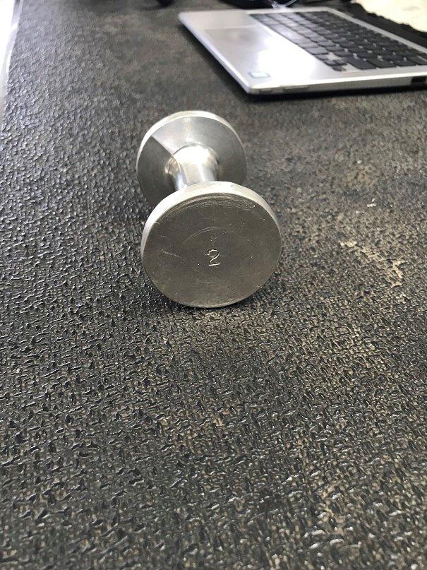 RSVP International Espresso Coffee Kitchen Tool Home and Commercial Use, Dual Sided Tamper, Aluminum Alloy customer photo 2