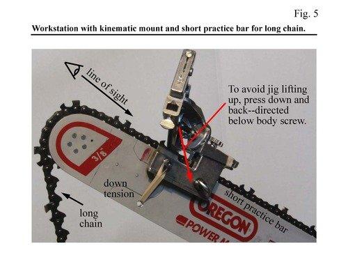 Granberg Chainsaw Sharpener, G106B, File-N-Joint Bar Mounted Guide System customer photo 1