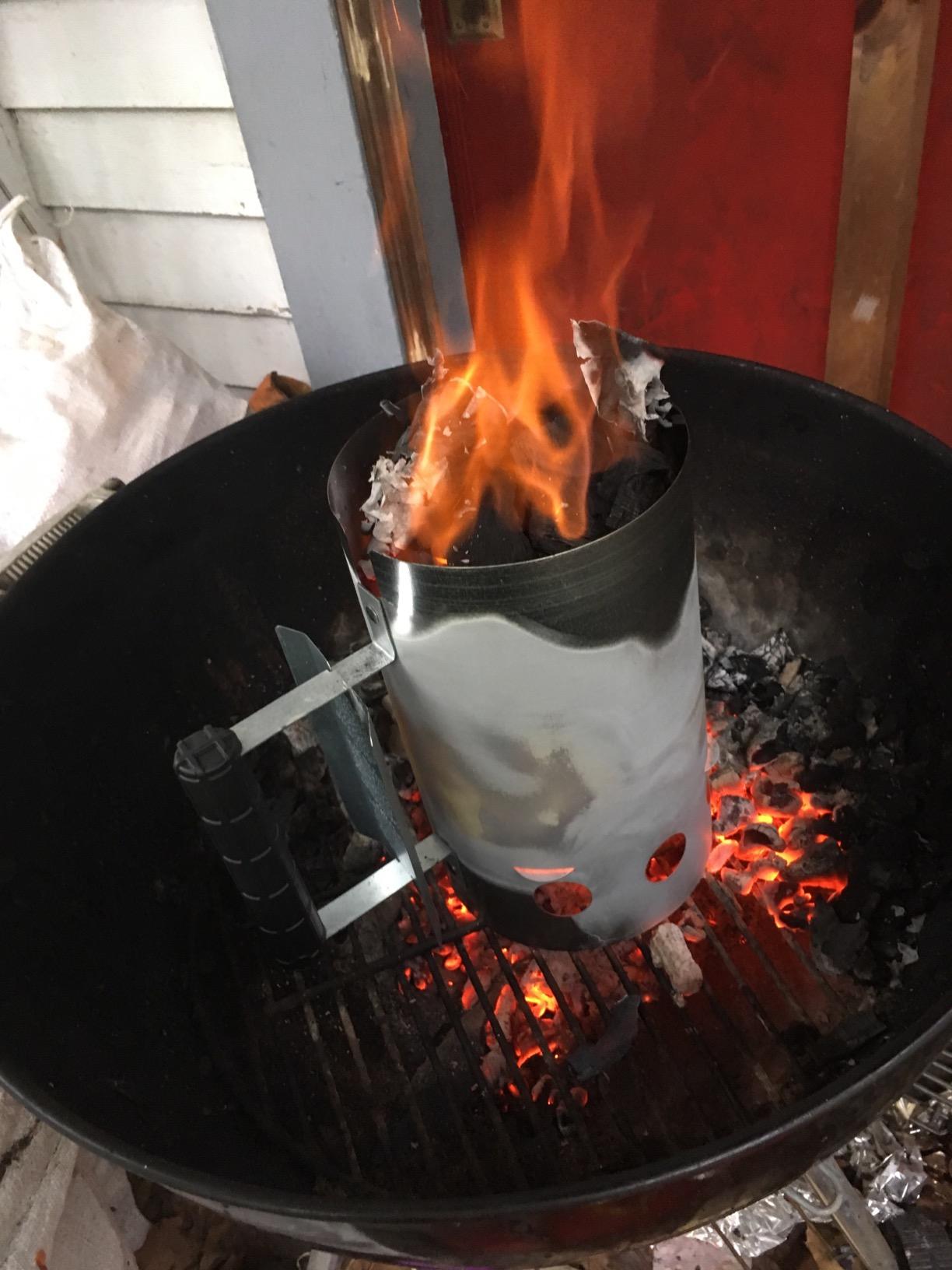 GrillPro 39470 Charcoal Chimney Starter customer photo 1