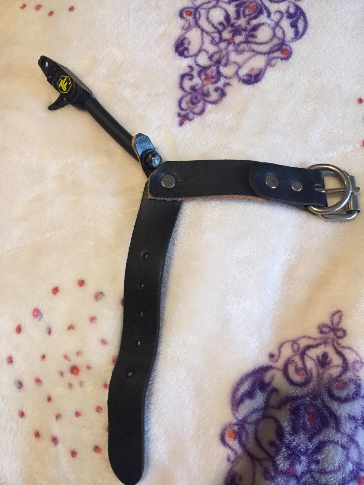 Tru-Fire Patriot Archery Compound Bow Release - Adjustable Black Wrist Strap customer photo 1