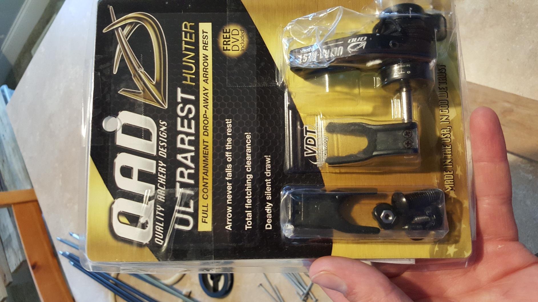 Quality Archery Designs Ultra Rest Hunter Drop Away Rest Righthand customer photo 2