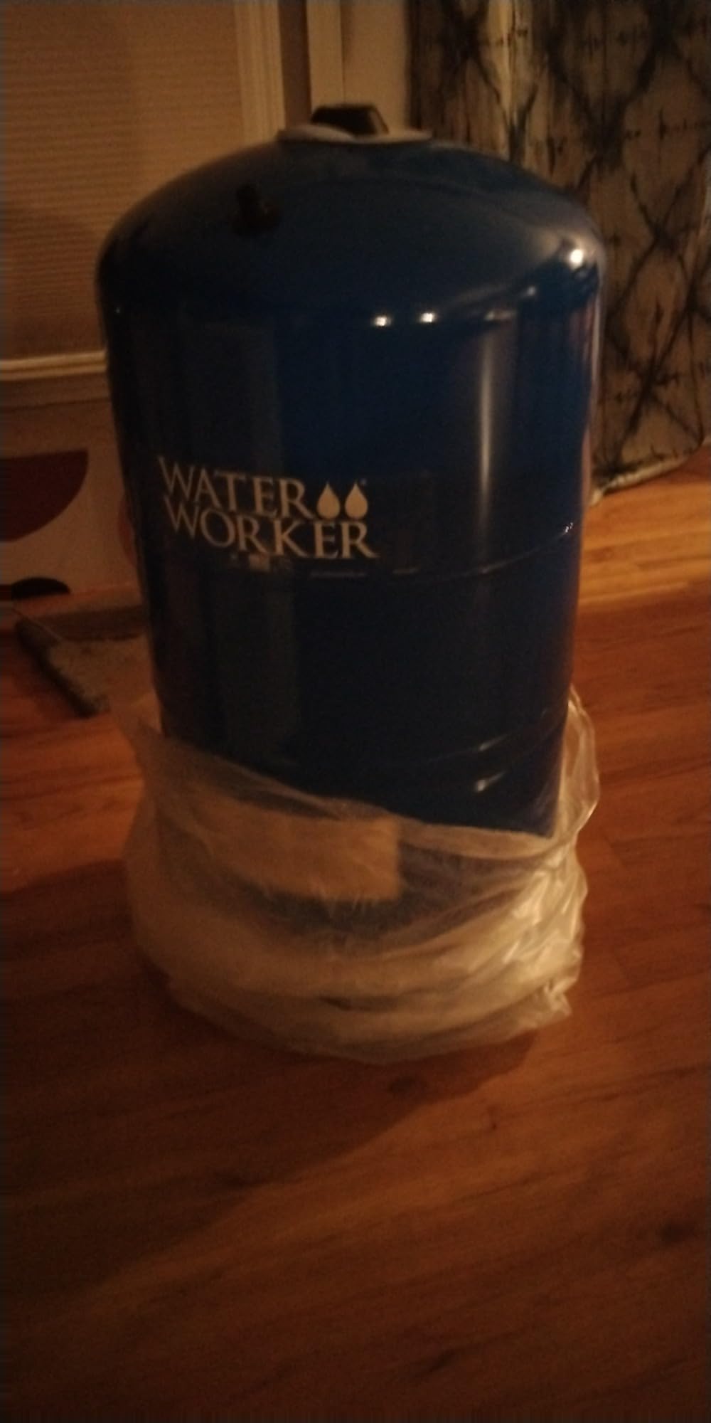 WaterWorker 25009 20Gal Vertical Well Tank, 20 Gallon, Blue customer photo 2