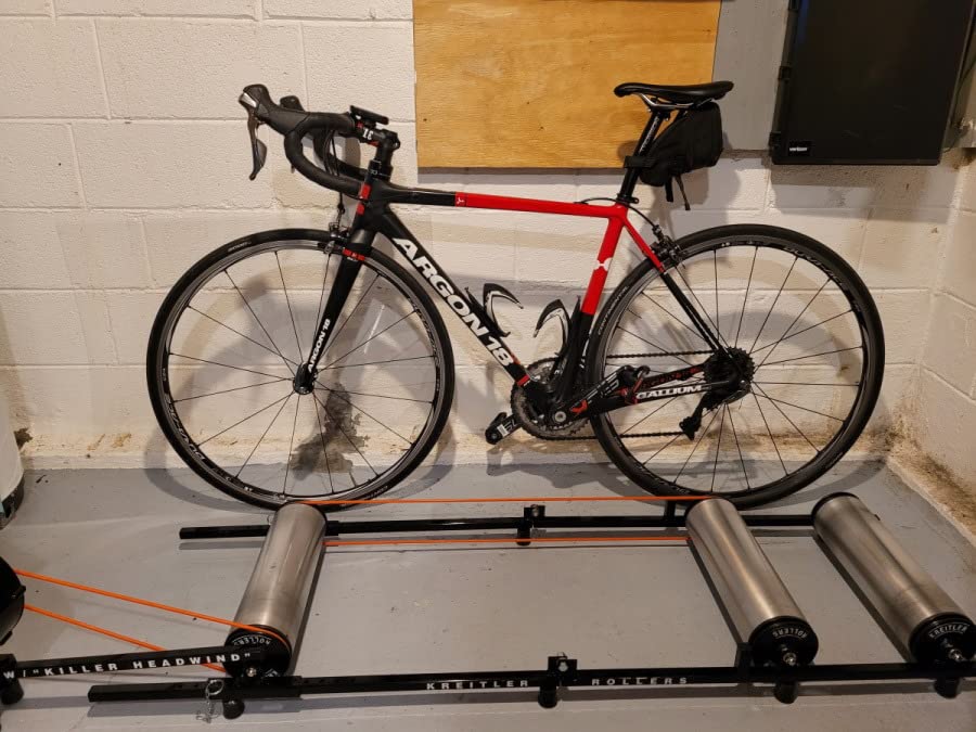 KREITLER Alloy Rollers, Indoor & Outdoor Premium Cycling Trainer customer photo 1