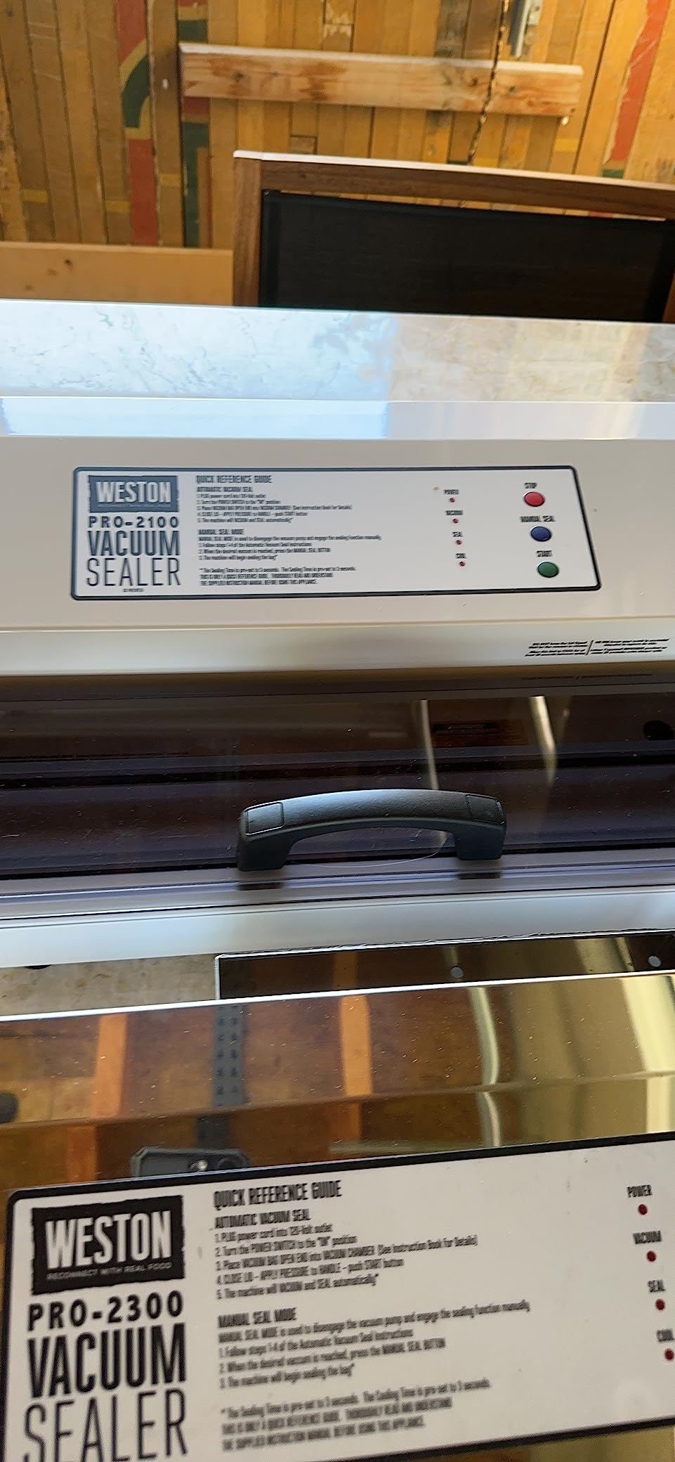 Weston Brands Vacuum Sealer Machine for Food Preservation & Sous Vide, Extra-Wide 5mm Bar for Sealing Bags up to 15