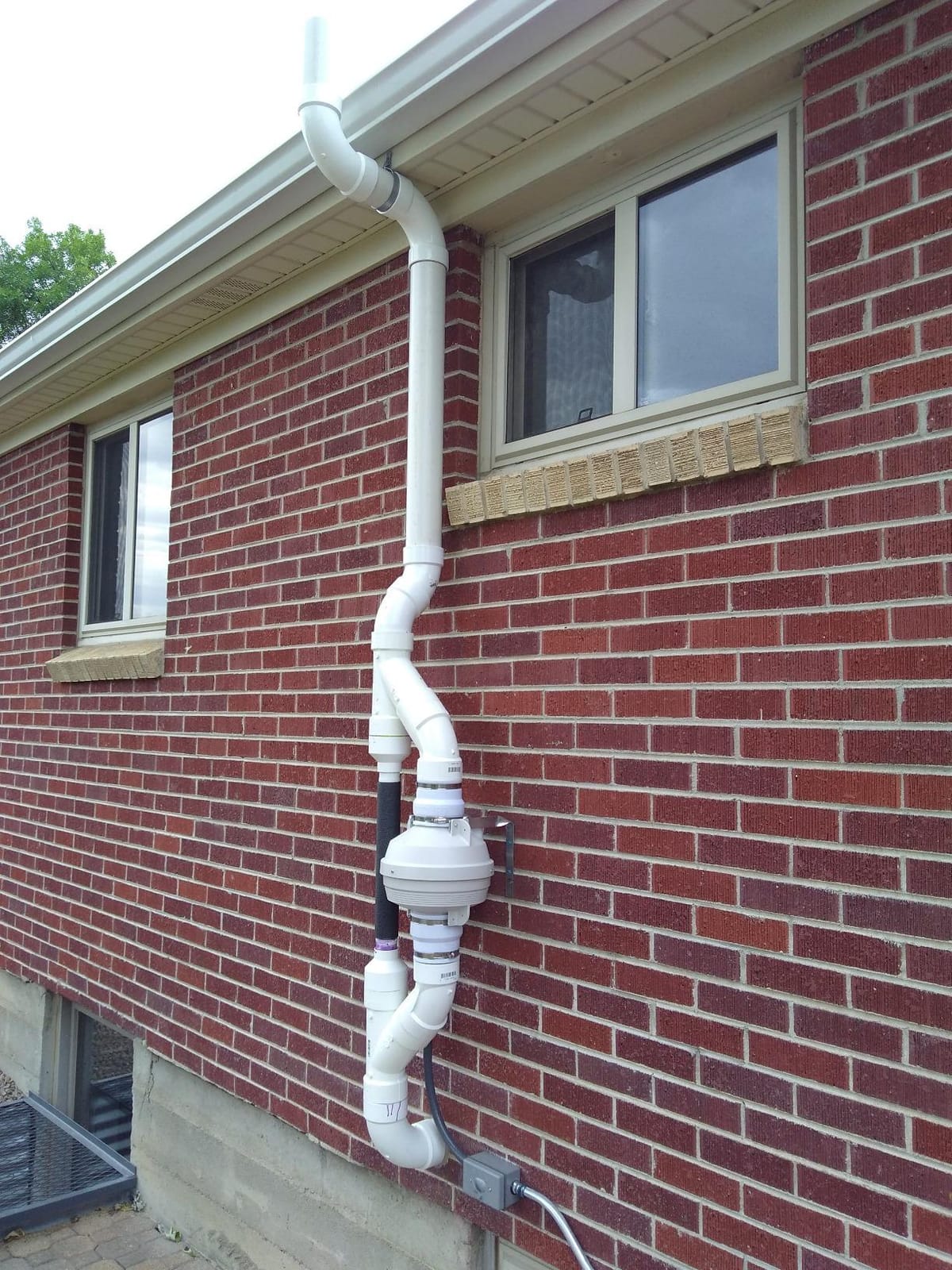 Suncourt Radon Mitigation Fan Kit, Sub-Slab, 4