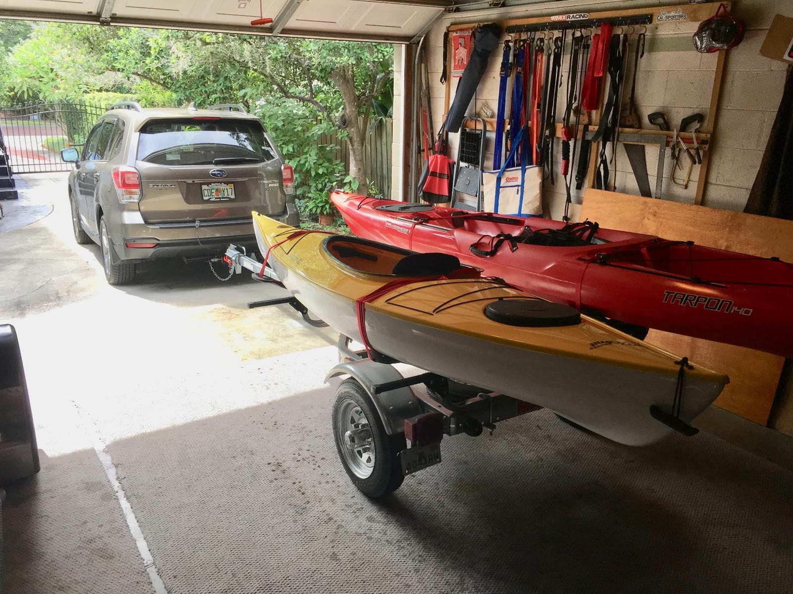 Malone MicroSport 2-Boat MegaWing Kayak Trailer Package customer photo 1
