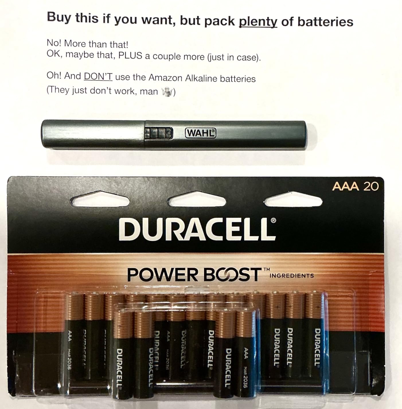 Wahl Micro Groomsman Battery Personal Trimmer for Eyebrows, Nose & Ear customer photo 2