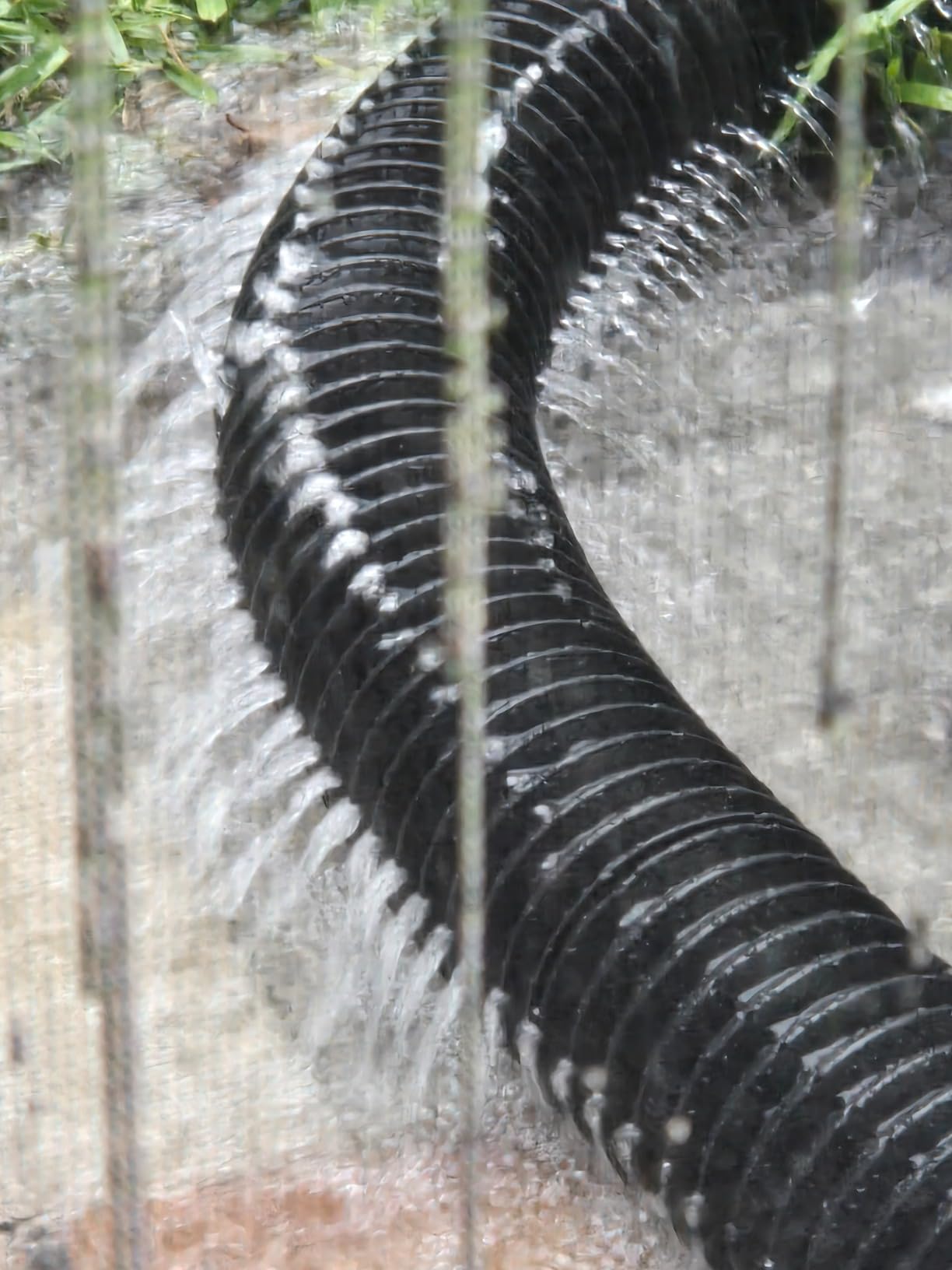 Flex-Drain 54022 Flexible/Expandable Landscaping Drain Pipe, Perforated, 4-Inch by 8-Feet customer photo 2