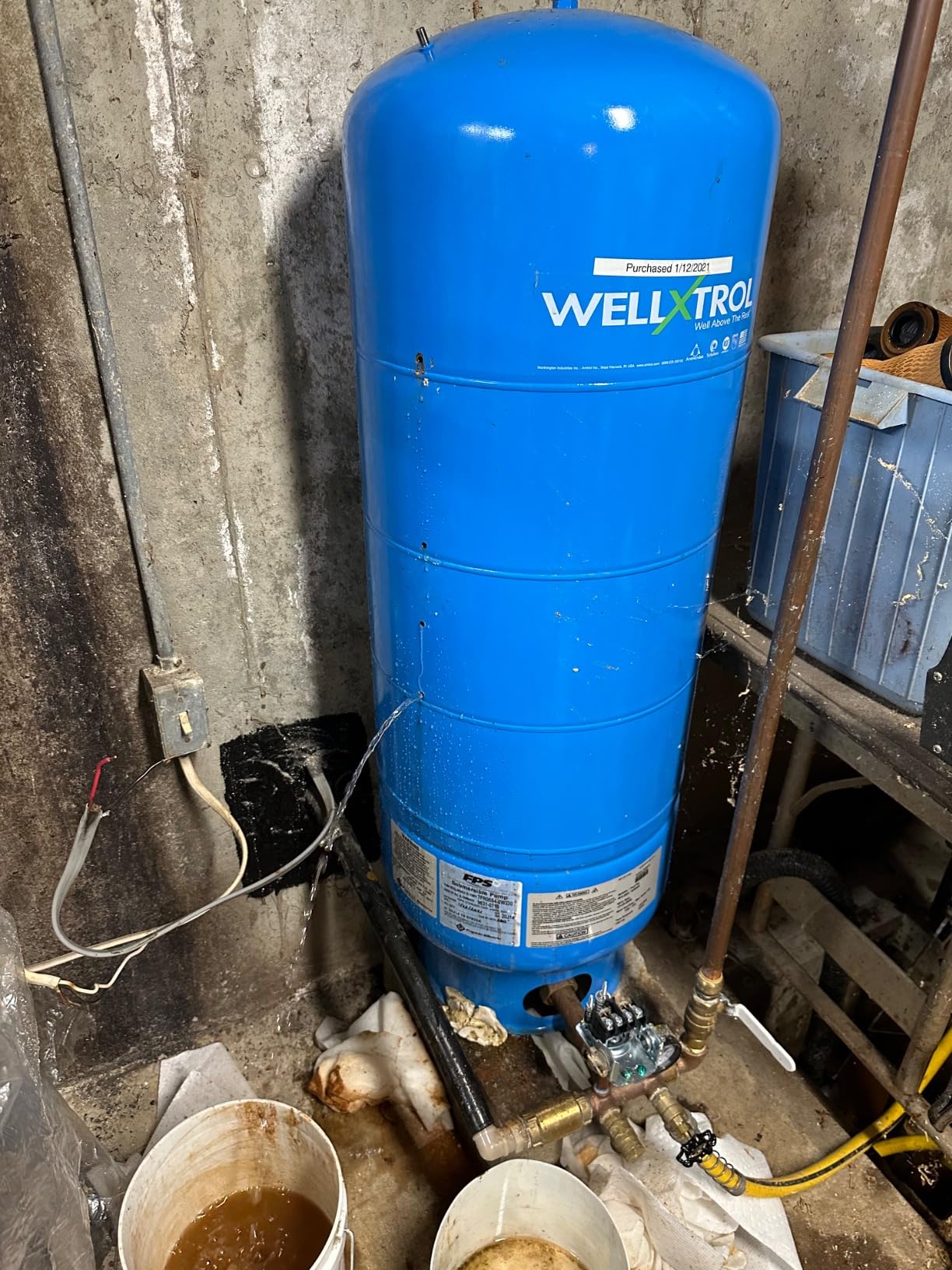 Amtrol WX-203 Well-X-Trol Stand Well Water Tank customer photo 2