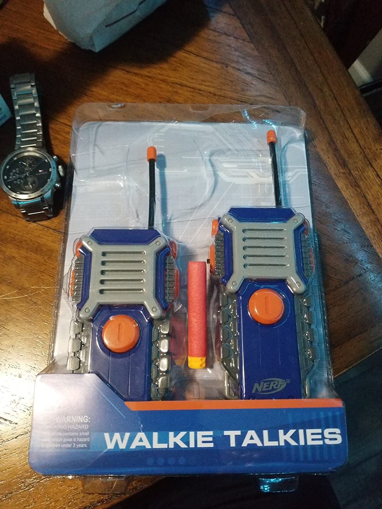 Nerf - Kids Walkie Talkie Set of 2, 1000ft Long Range, Push to Talk customer photo 2