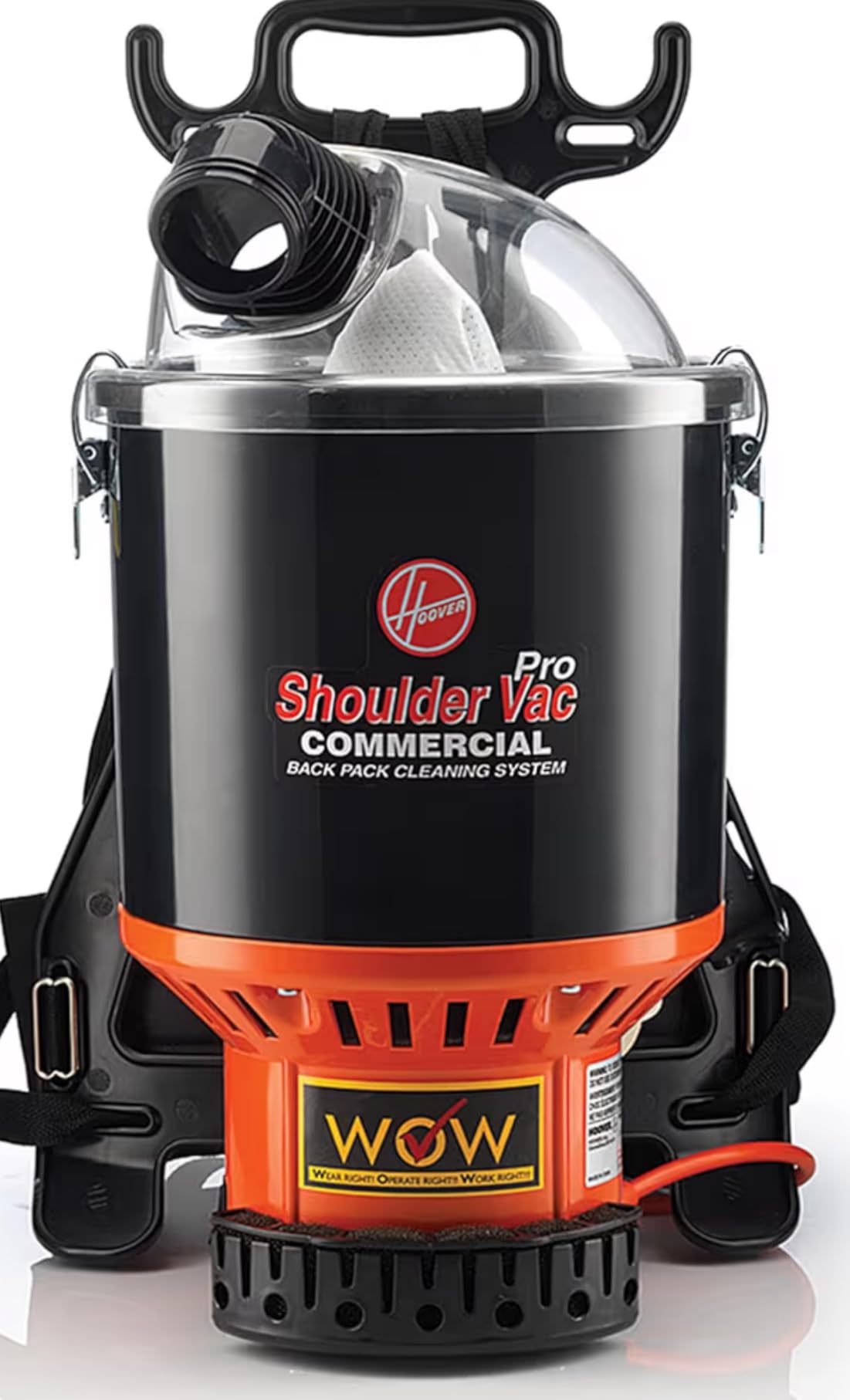 Hoover Commercial Shoulder Vac Pro Bagged Backpack Vacuum Cleaner customer photo 1