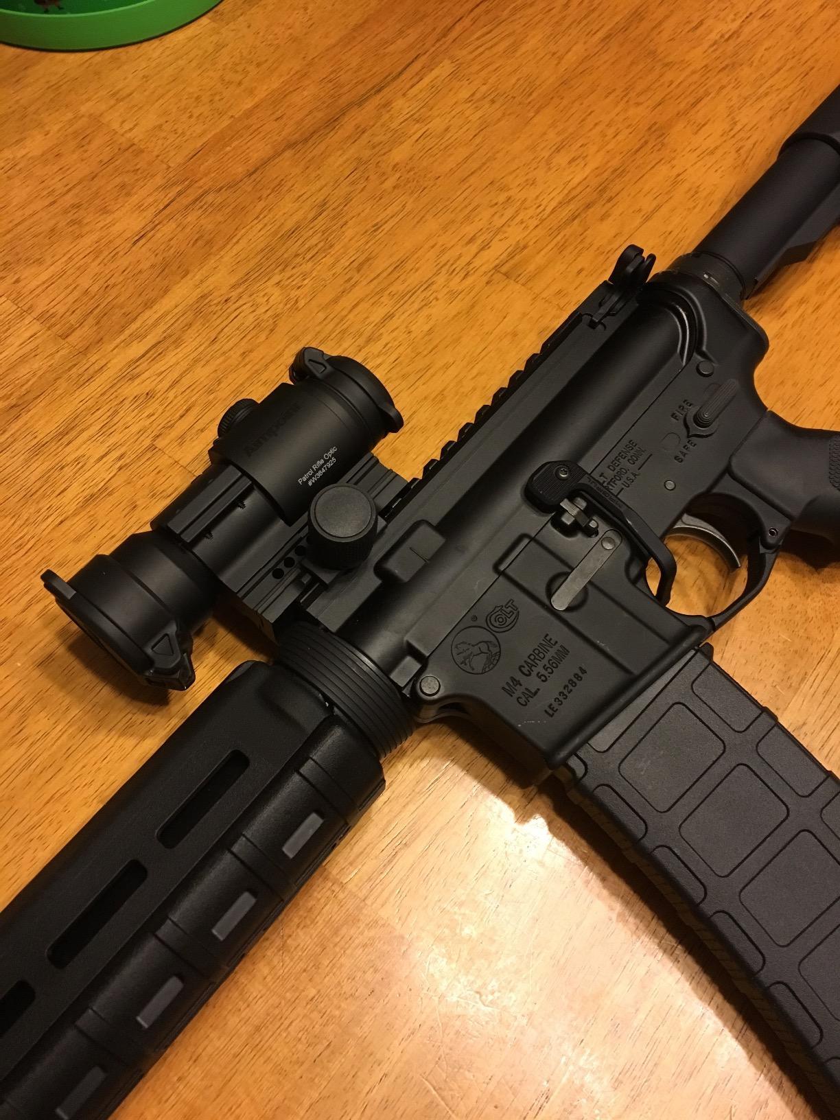Aimpoint PRO Red Dot Reflex Sight with QRP2 Mount and Spacer - 2 MOA - 12841 customer photo 1