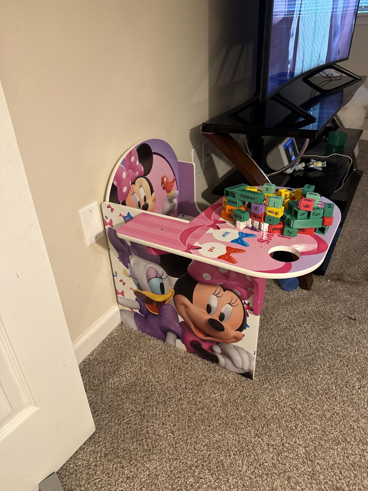 Delta Children Chair Desk With Storage Bin, Disney Mickey Mouse customer photo 1