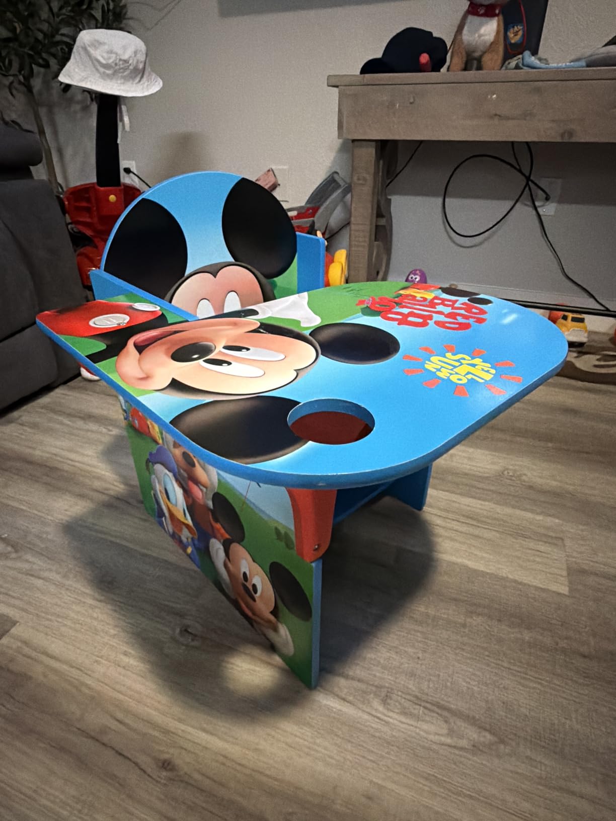 Delta Children Chair Desk With Storage Bin, Disney Mickey Mouse customer photo 2