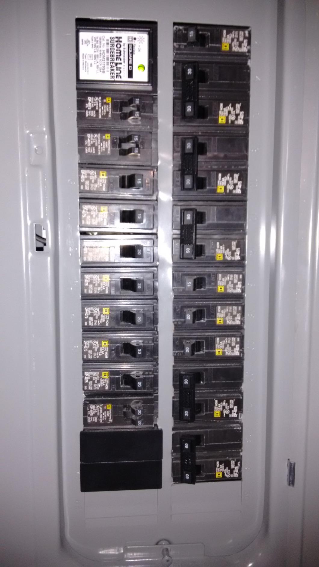 Square D by Schneider Electric HOM2175SB Homeline SurgeBreaker, Surge Protection Device, 25kA, 120/240V, 1-Phase, 3-Wire customer photo 1