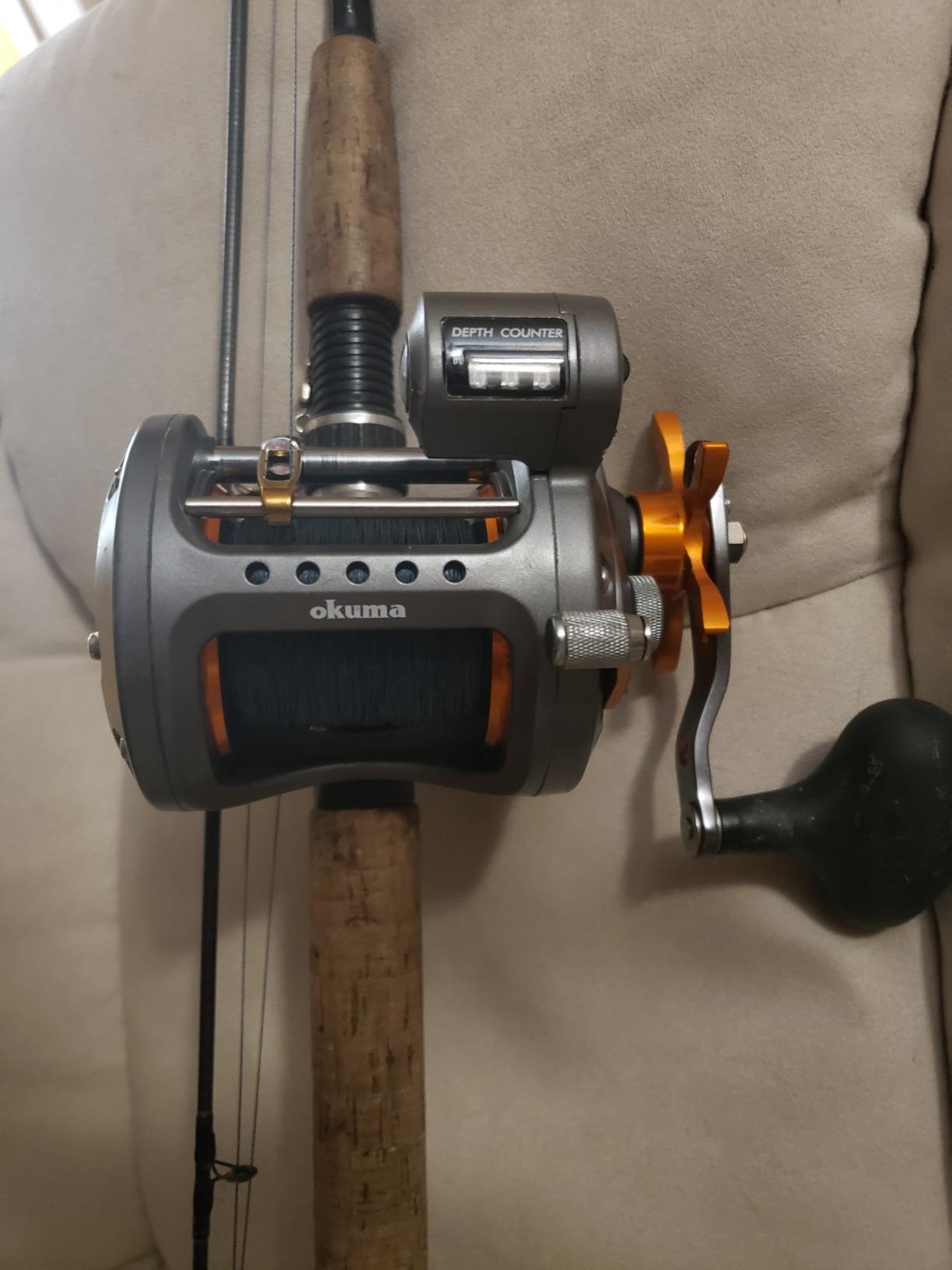 Okuma Cold Water Linecounter Trolling Reel customer photo 2