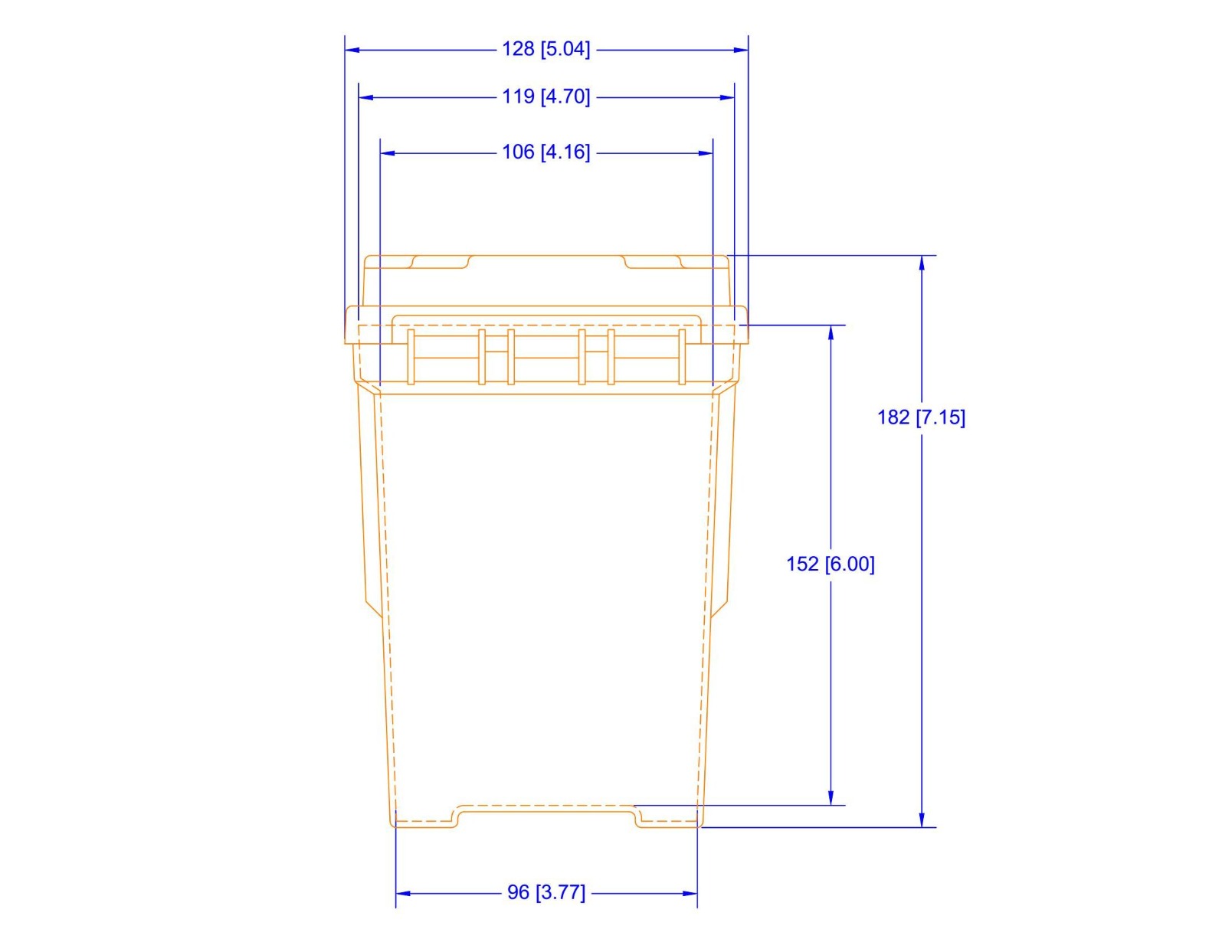 Plano 1312 Dry Storage Emergency Marine Box, Orange customer photo 1