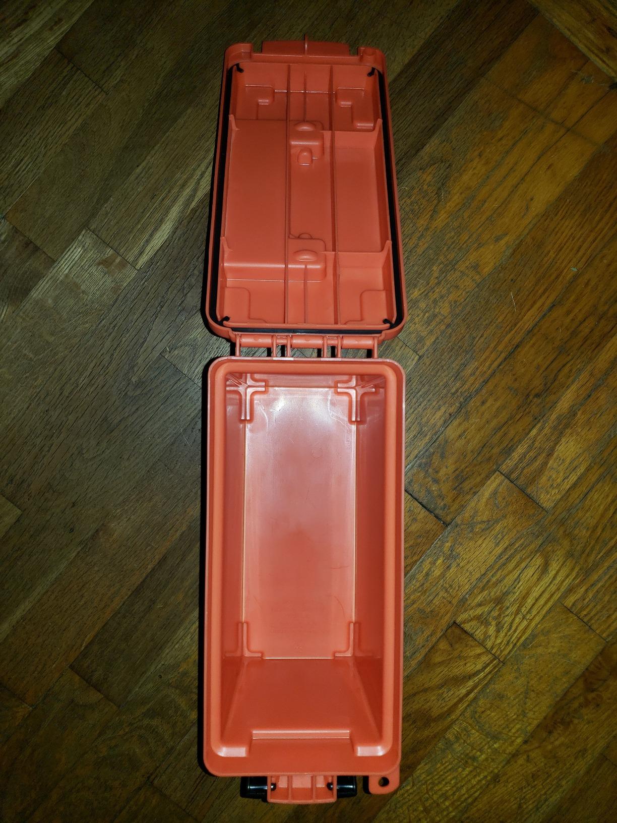 Plano 1312 Dry Storage Emergency Marine Box, Orange customer photo 2