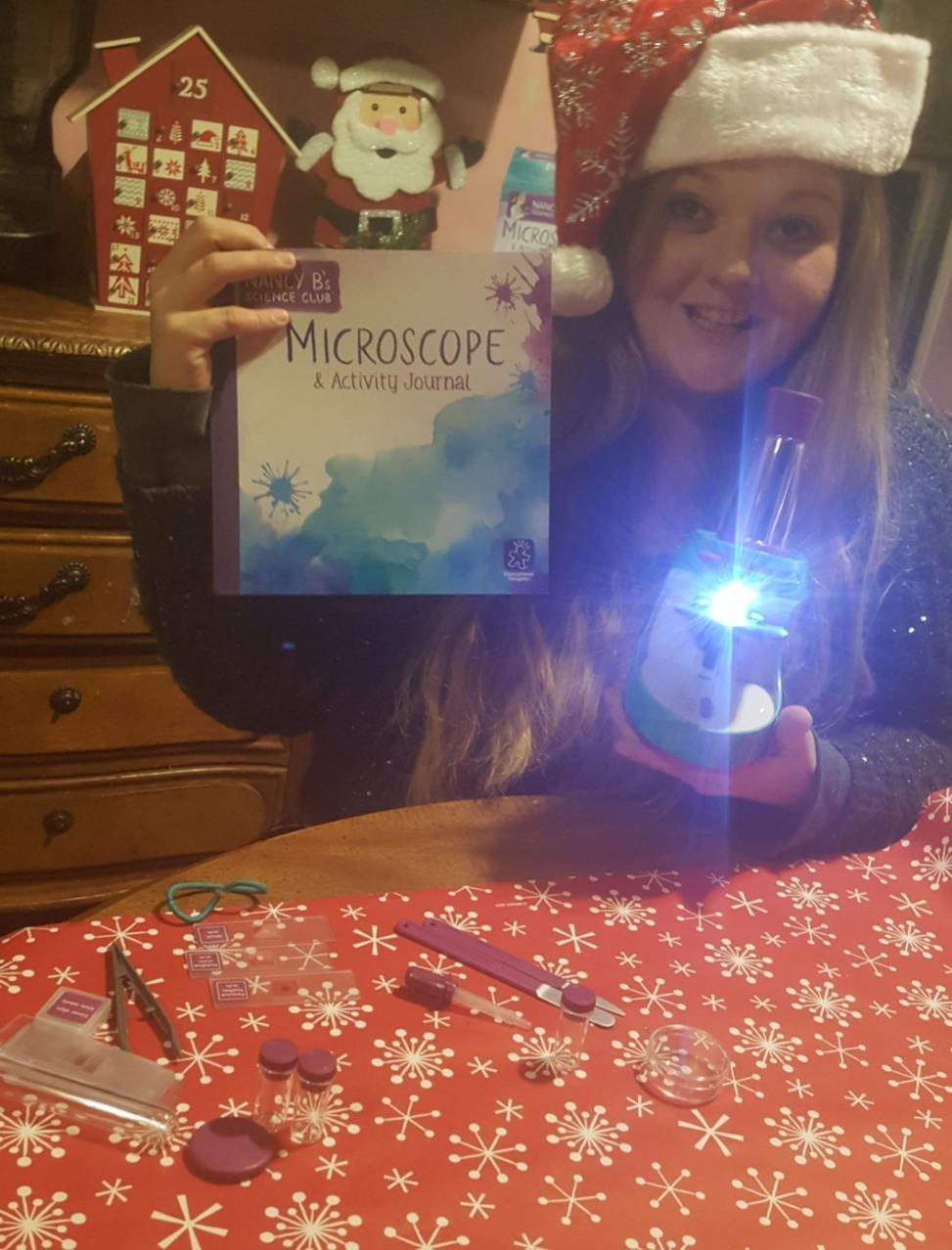 Educational Insights Nancy B's Science Club Microscope for Kids, Microscope Kit, Gift for Boys & Girls, Ages 8-12 customer photo 2