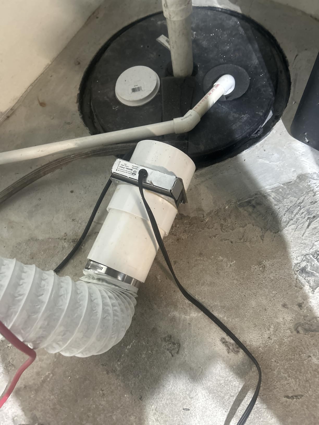 Tjernlund PVC4 Radon Mitigation Fan Model - Exhaust Fan with 6-Ft. Power Cord, Minimal Power Consumption, 4 In. PVC Pipe. Ventilation Fans customer photo 2