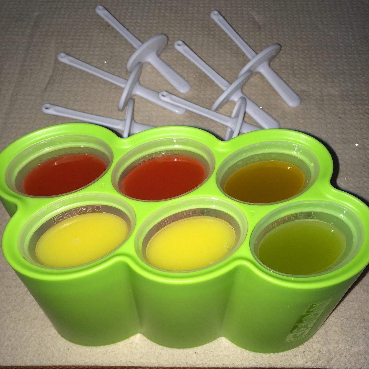 Zoku Classic Pop Molds, 6 Easy-release Popsicle Molds With Sticks and Drip-guards, BPA-free customer photo 1