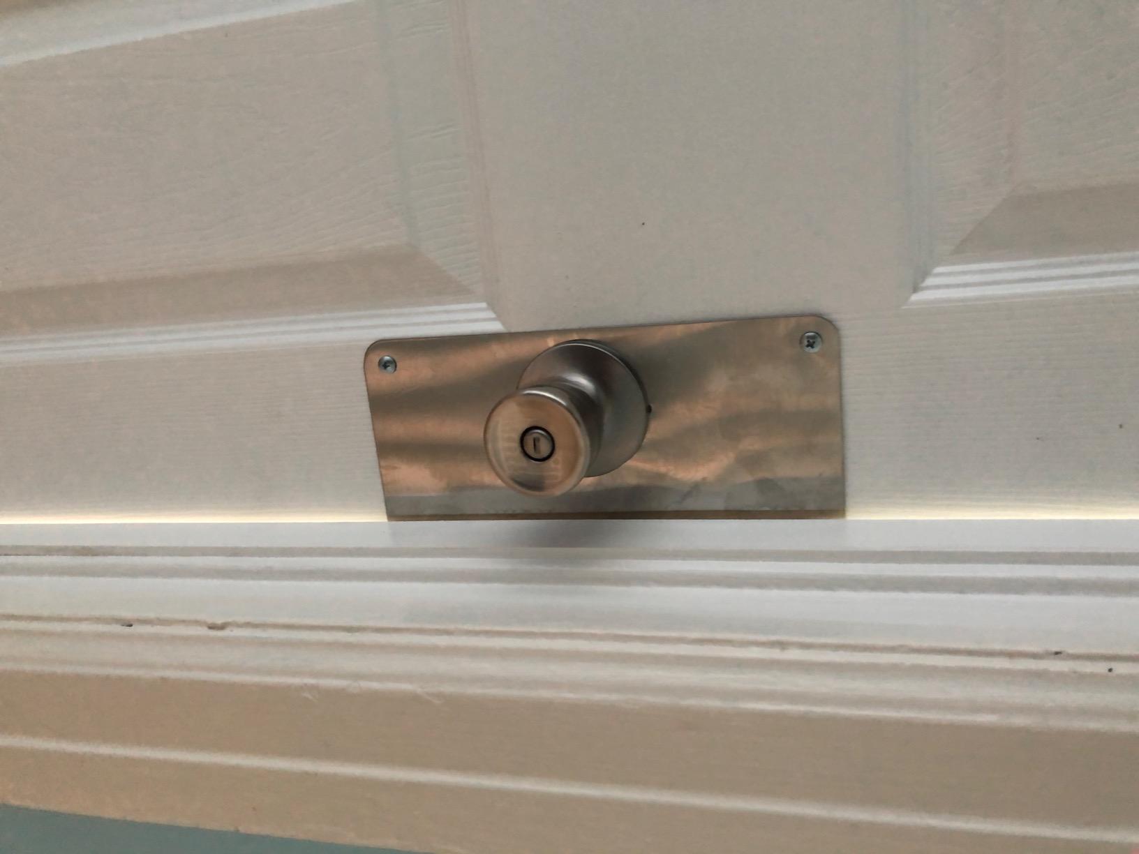 Prime-Line U 9585 Stainless Steel Lock and Door Reinforcement Plate customer photo 2