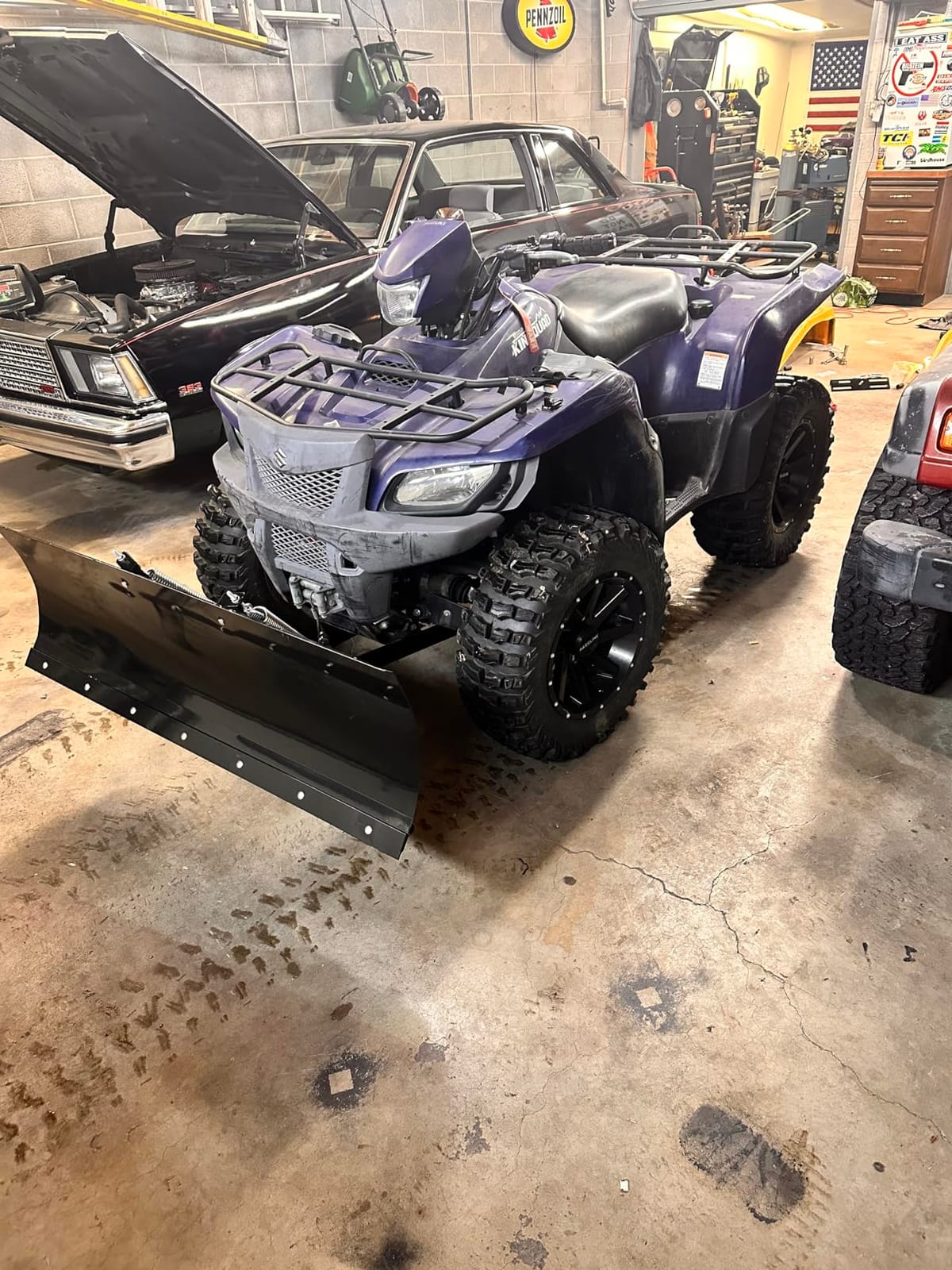 Extreme Max 5500.5010 UniPlow One-Box ATV Plow System with UniMount Kit - 50
