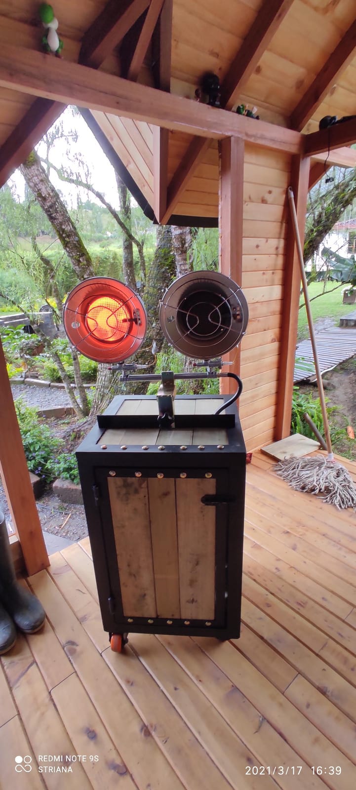 Reddy Heater Double Tank Top Propane Heater, 30000 BTUs, Outdoor - TT-30CSA customer photo 1