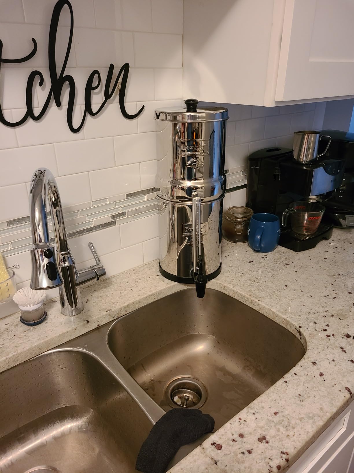 Travel Berkey Gravity-Fed Water Filter with 2 Black Berkey Elements–Enjoy Potable Water While Camping, RVing, Off-Grid, Emergencies, Every Day at Home customer photo 2