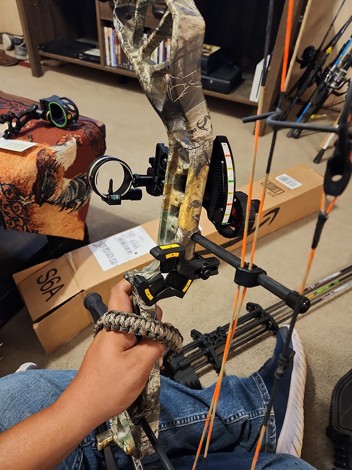 TRUGLO Range Rover Single-Pin Micro-Adjustable Archery Hunting Moving Bow Sight with Zero-in Adjustment Dial - Adjustable Quiver Mount & LED Light Included - Left & Right-Handed Configurations customer photo 2