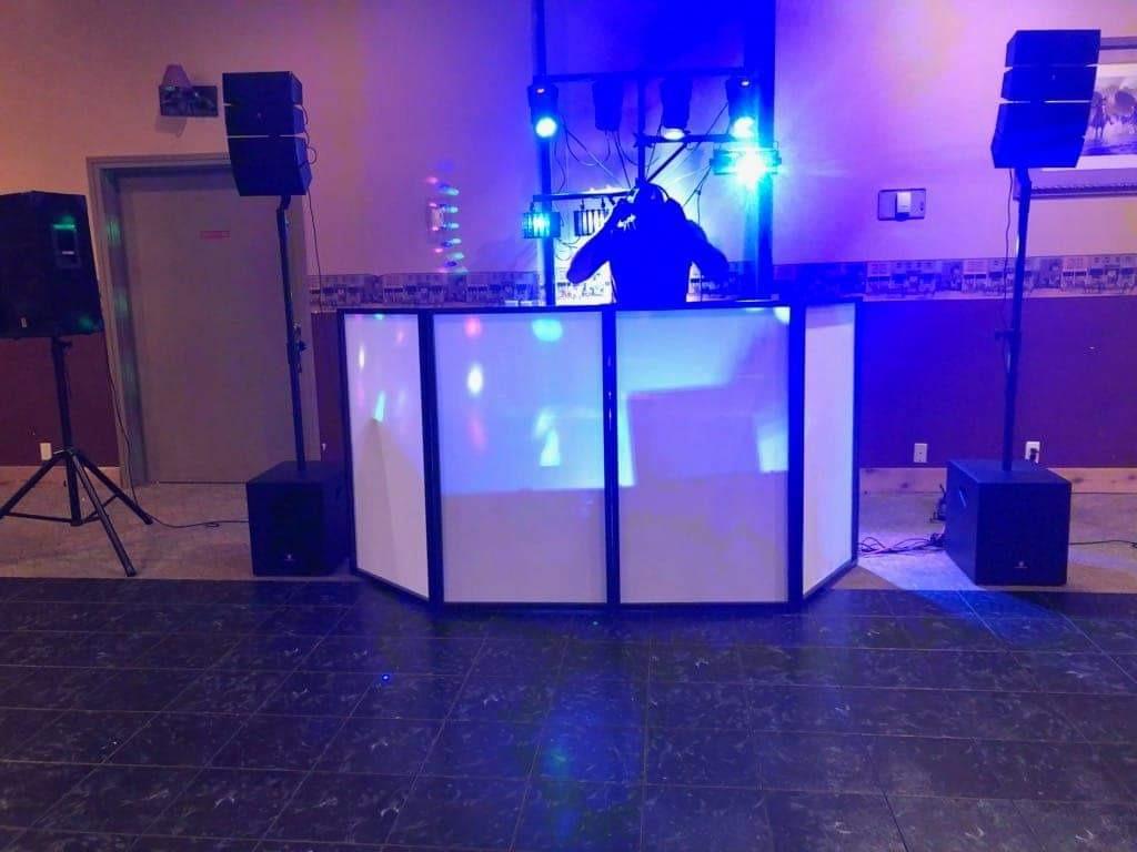 American Sound Connection Pro Audio Mobile DJ Light Stand Multi Arm Lighting T Bar Portable Tripod up to 12 Foot Height customer photo 2