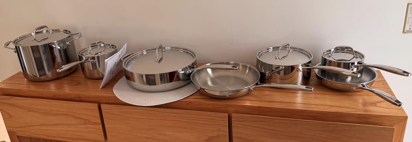 Tramontina Signature Tri-Ply Clad Stainless Steel 8-Pc Pots and Pans Set customer photo 2