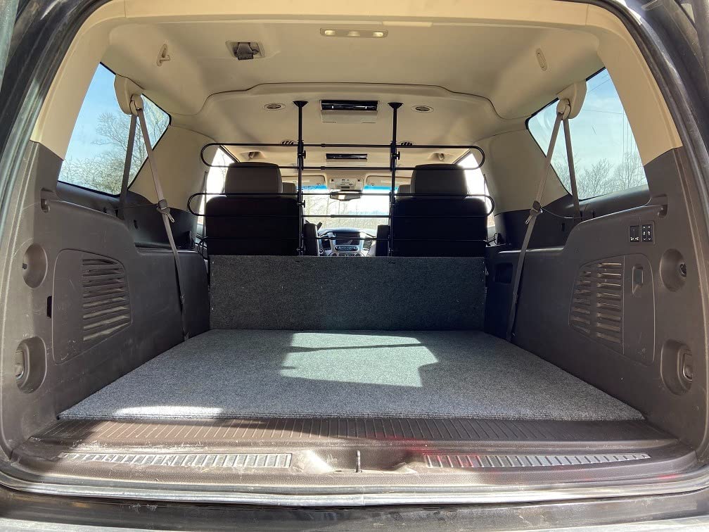 PetSafe Happy Ride Metal Dog Barrier - See-Through Tubular Design - Fits Most Cars, Minivans and SUVs - Keep Pets in The Back - Easy to Store in Vehicles customer photo 1
