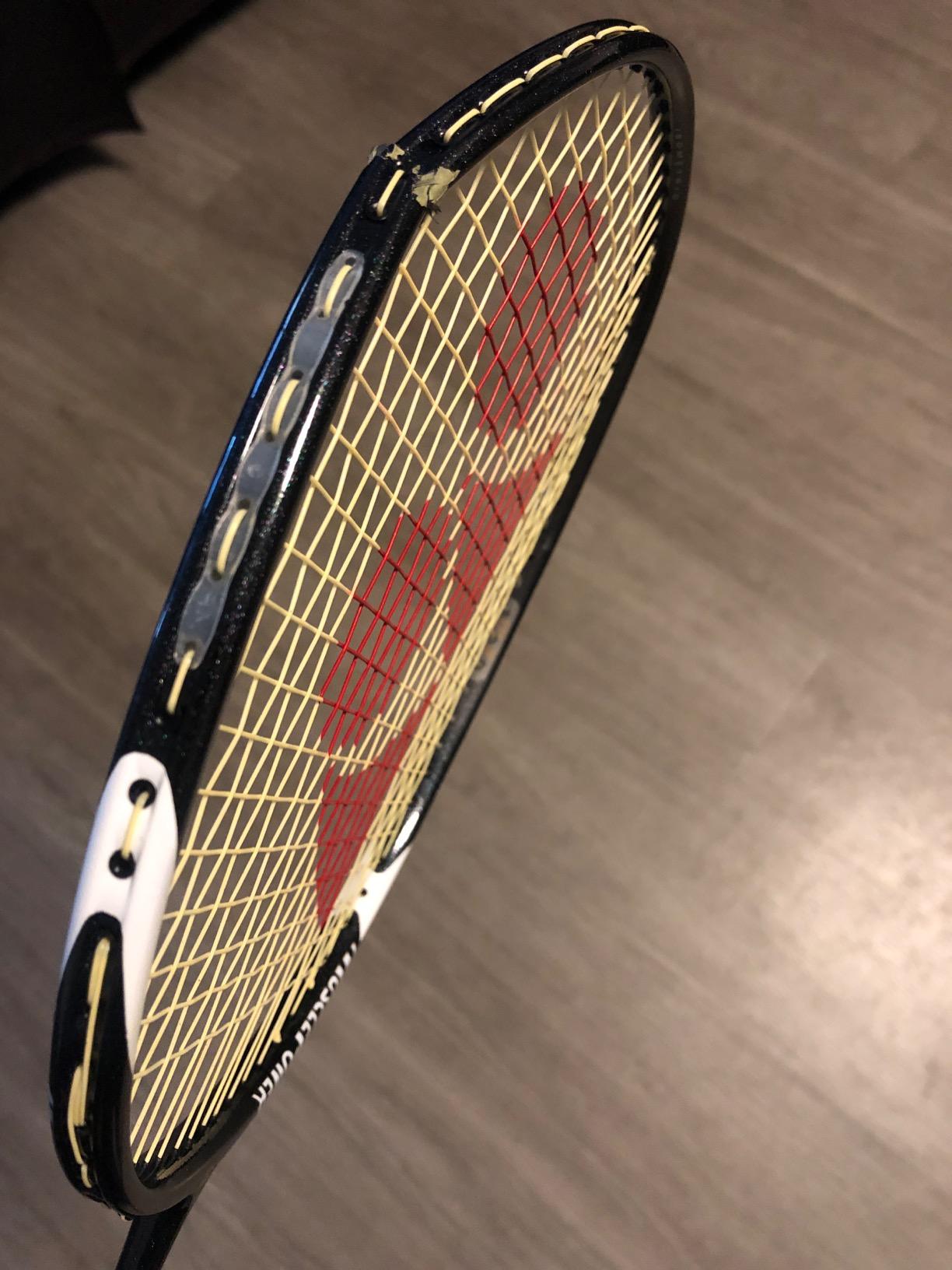 Yonex Badminton Racket Muscle Power Series with Full Cover High Tension Pre Strung Racquets customer photo 1