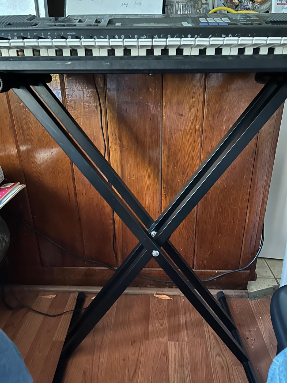 GoDpsMusic CC-KSTAND Double Braced X-Style Pro Series Keyboard Stand customer photo 2