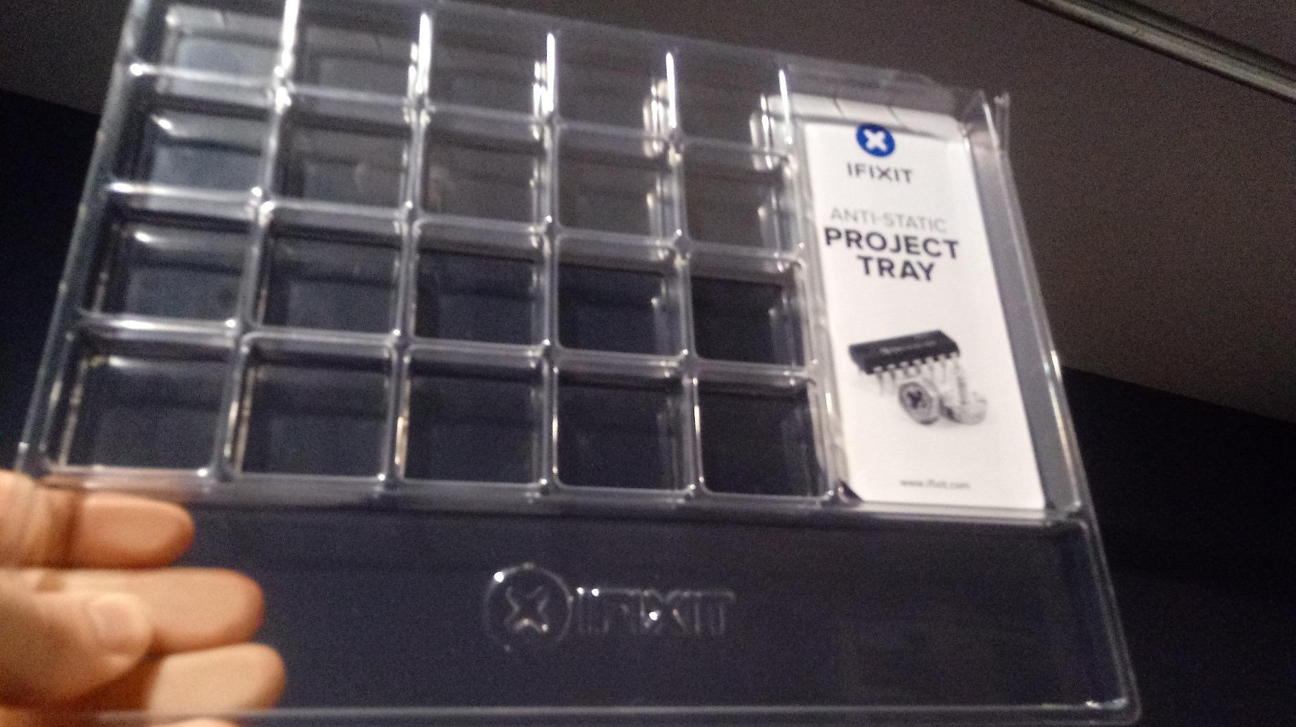 iFixit Anti-Static Project Tray - Small Parts and Screws Organizer customer photo 2