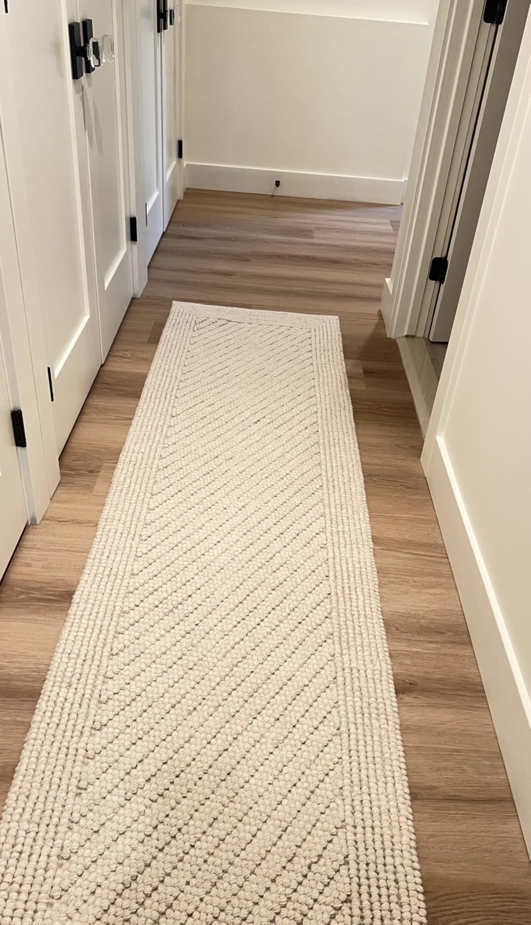 GORILLA GRIP® Slip Resistant Rug Pads for Hardwood Floor, 3x5 Cream customer photo 1