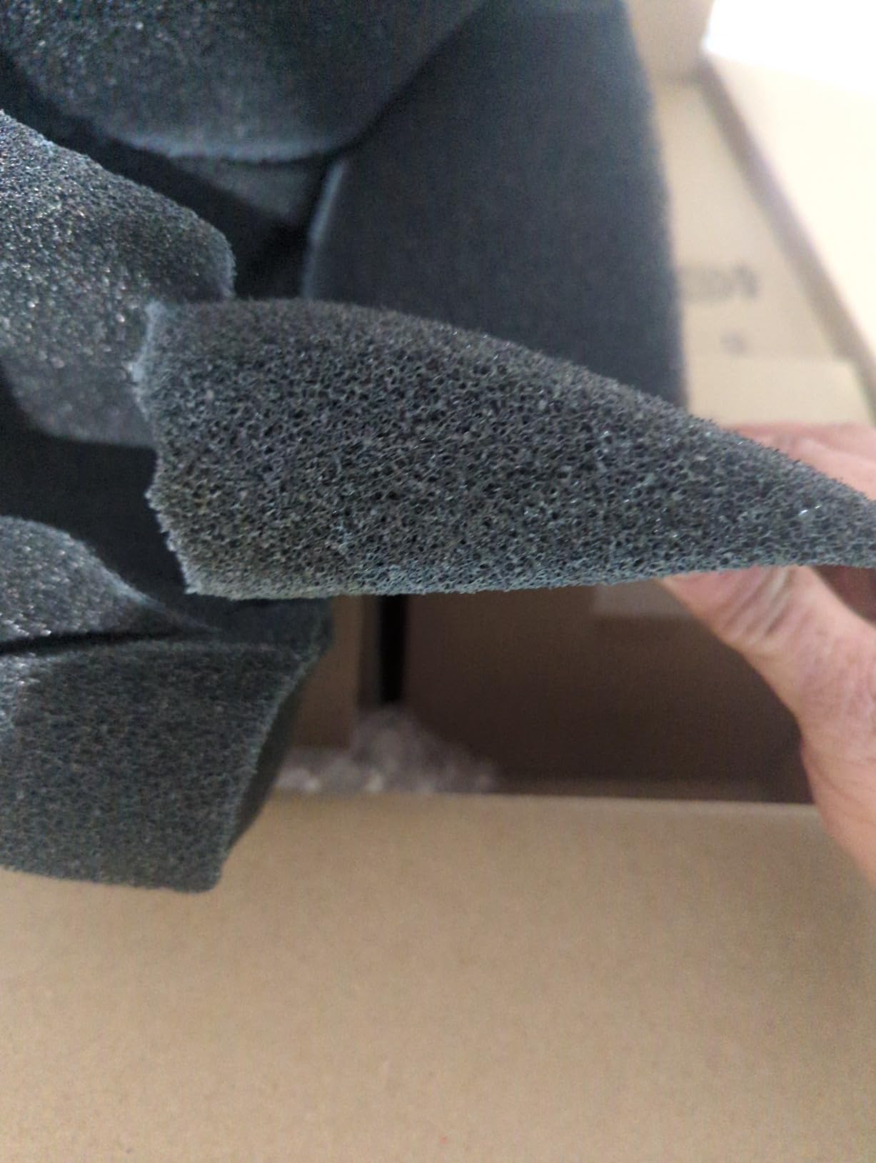 Original Gutter Guard - 5-Inch K Style Foam Gutter Filter Insert with Year Round Leaf Protection & Easy DIY Installation - GSK532-2 customer photo 2