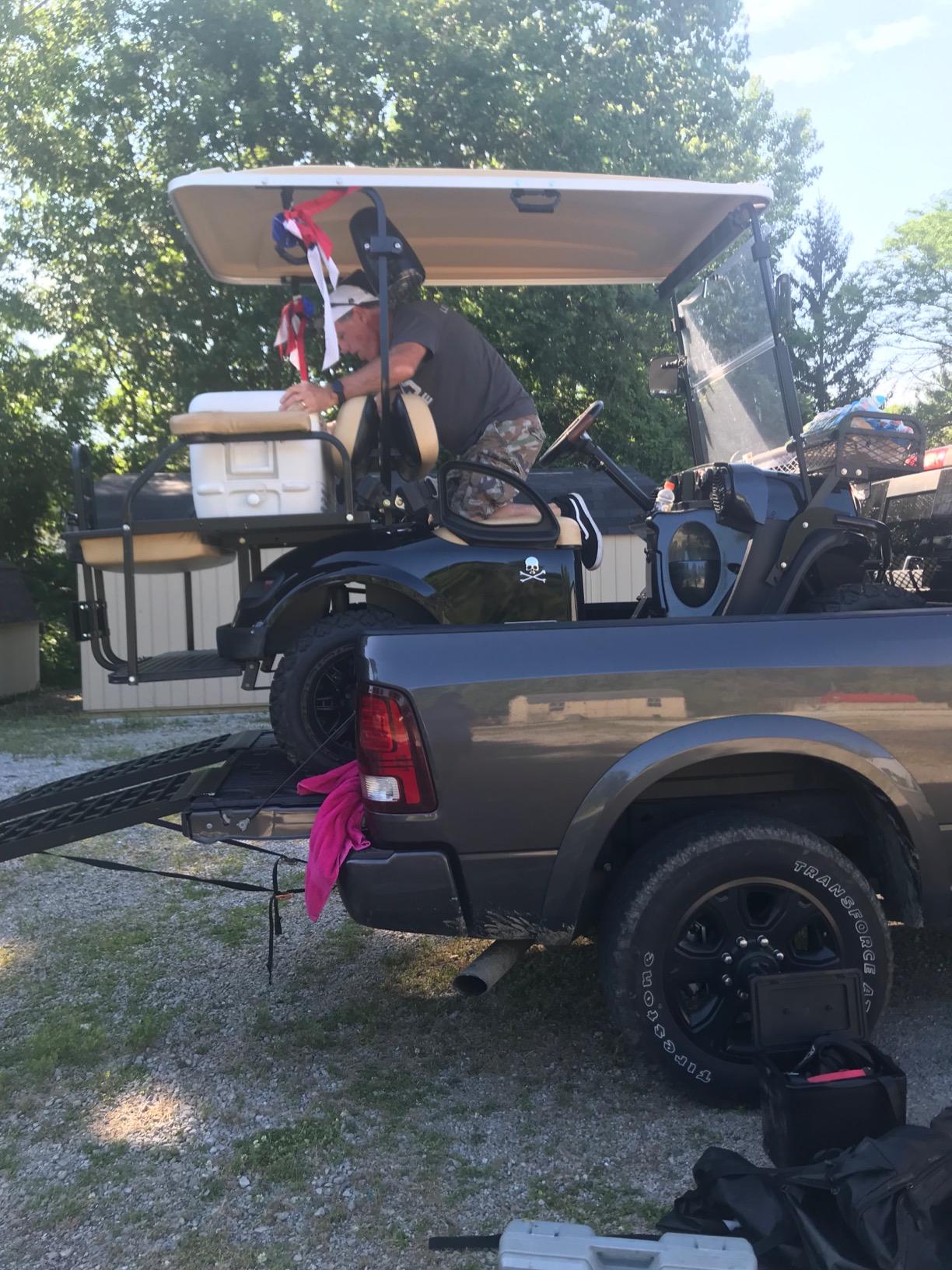 9' UTV/ATV Ramps for Loading Pickup Trucks, 2,000 lb Cap, Titan Ramps customer photo 2