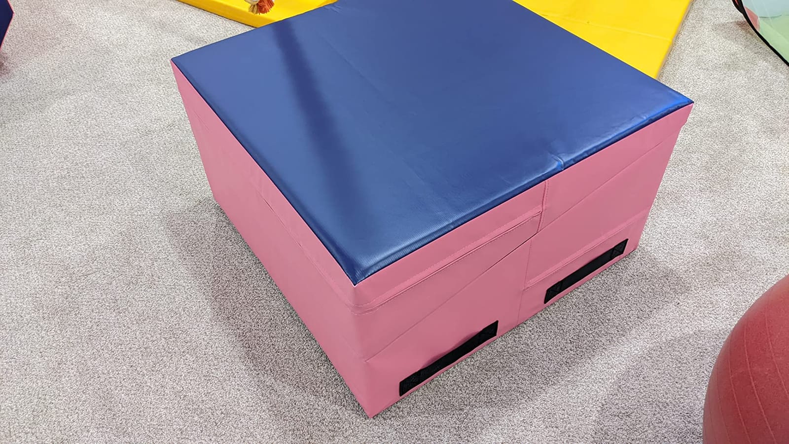 We Sell Mats Gymnastics Incline Mat, Cheese Wedge Skill Shape, Supportive Cushioned Tumbling Mat for Gymnastics, Cheerleading customer photo 2