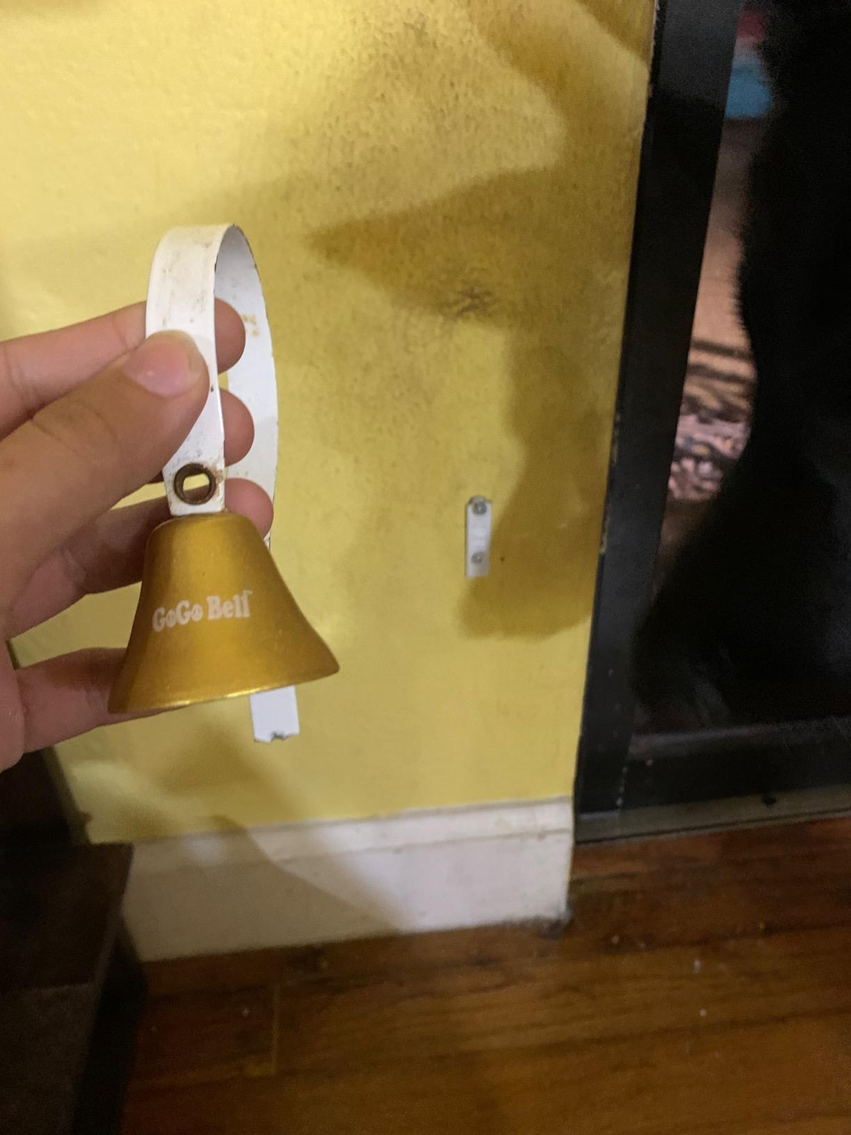 barkOutfitters Dog Doorbell, Black, Qty 1 customer photo 1