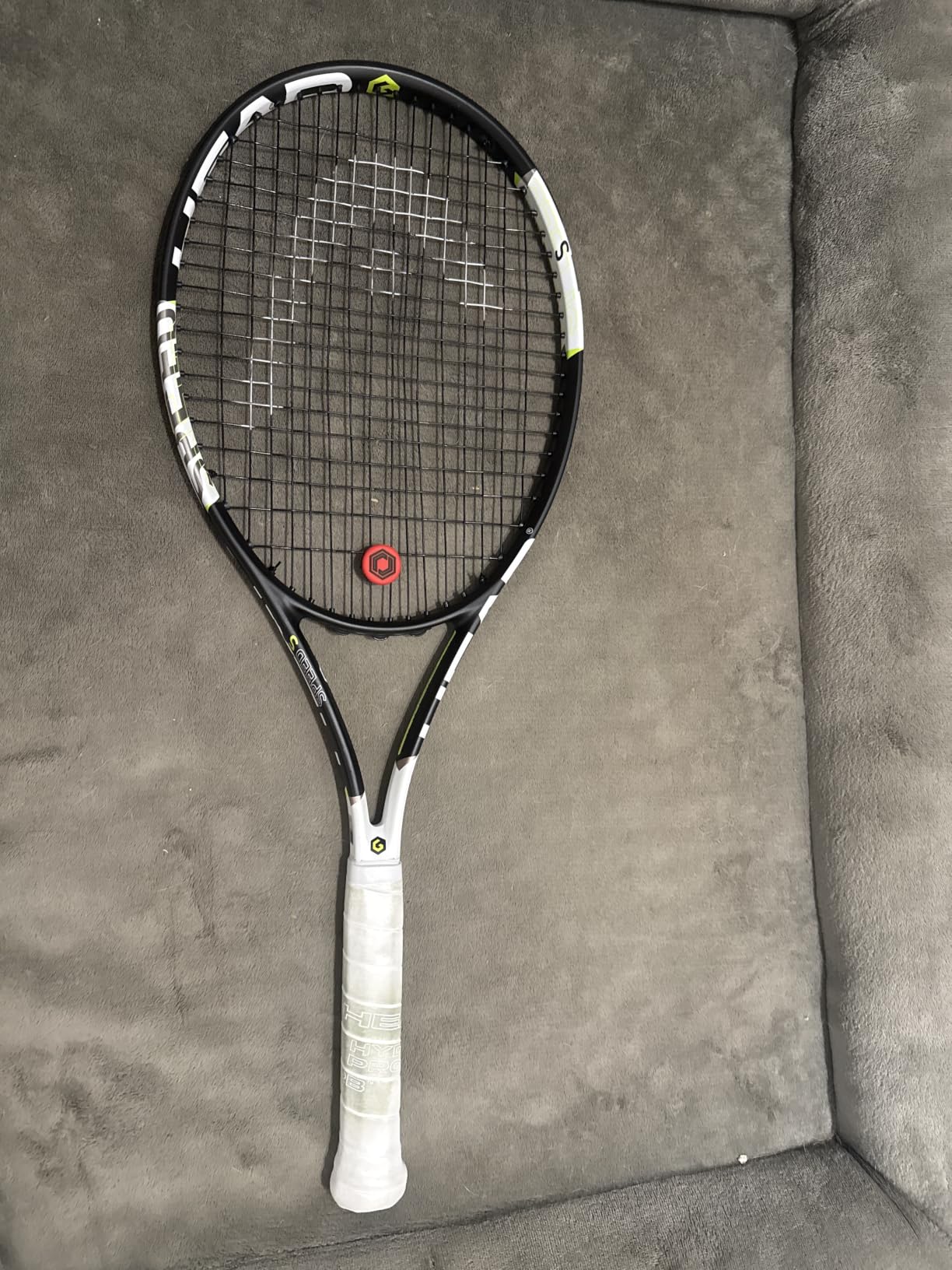 HEAD Speed S Tennis Racquet - Graphene XT Technology, Strung, Mid-Weight, Intermediate Level customer photo 1