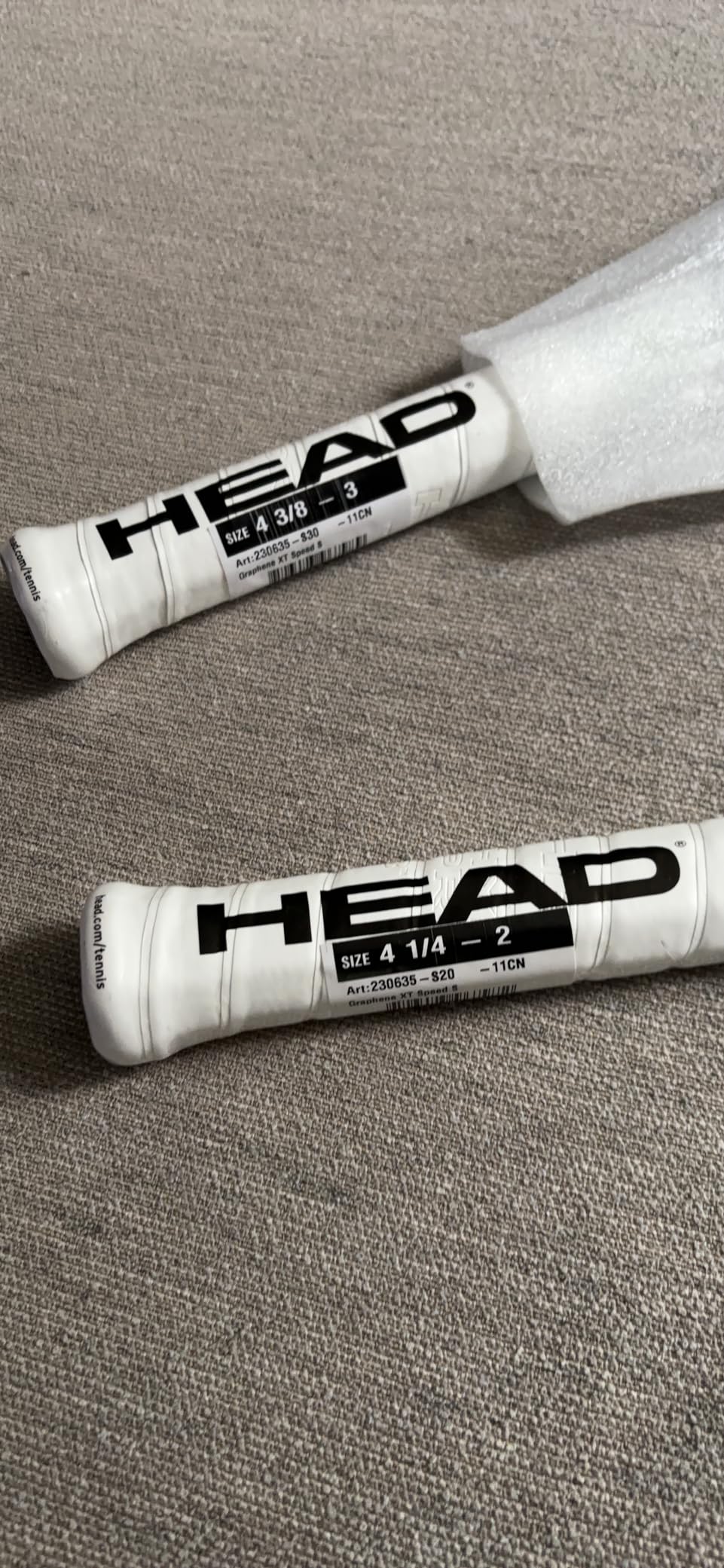 HEAD Speed S Tennis Racquet - Graphene XT Technology, Strung, Mid-Weight, Intermediate Level customer photo 2