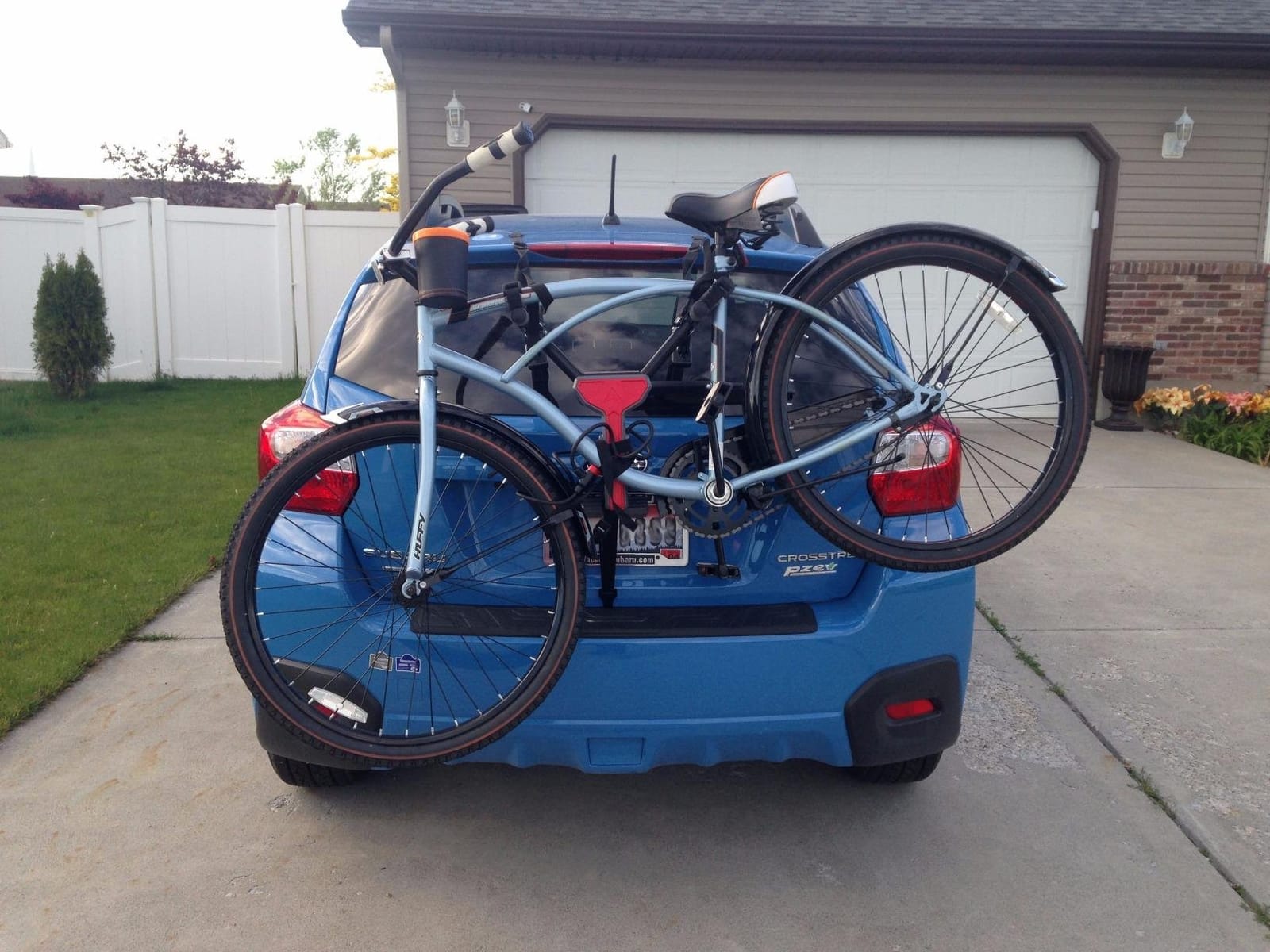 Allen Sports Ultra Compact Folding 2-Bike Trunk Mount Rack, Model MT2-B customer photo 1