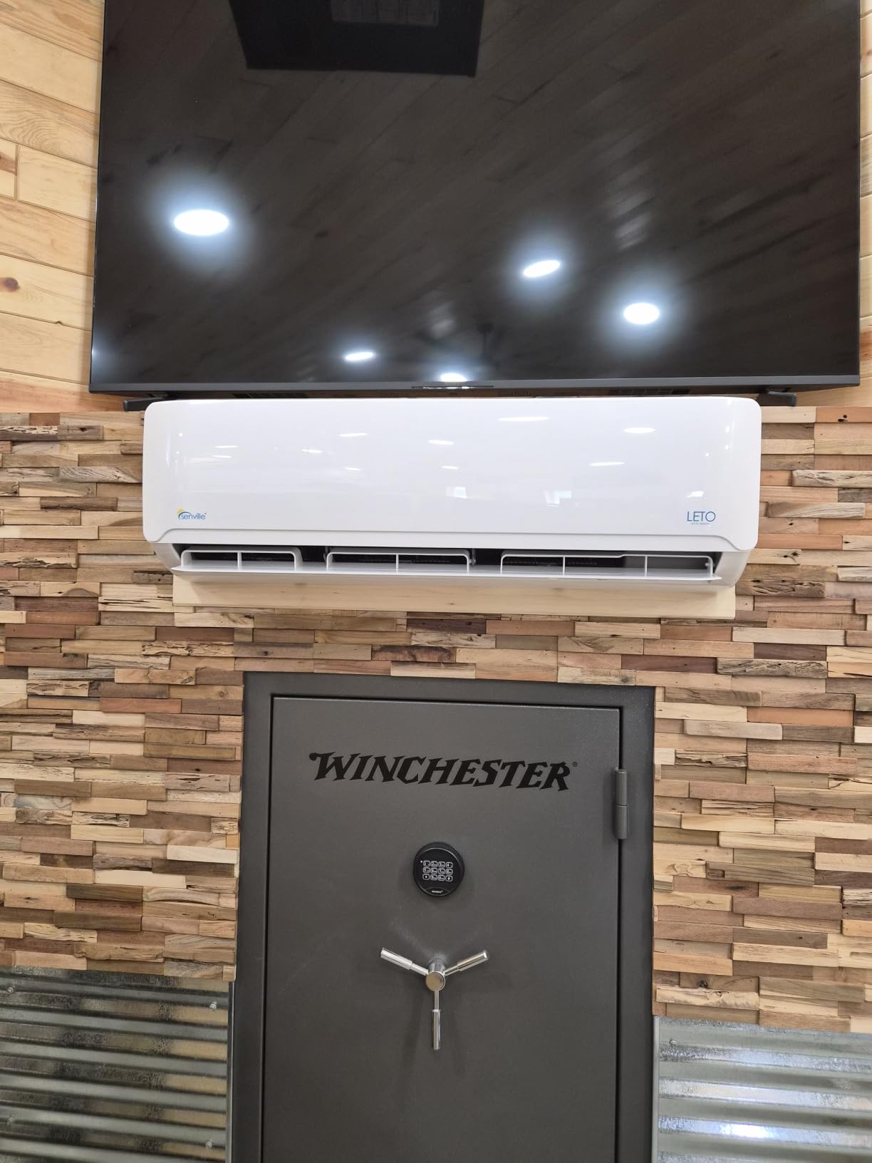 Senville LETO Mini Split Air Conditioner, Heat Pump, White, 24000 BTU | Ductless, Wall Mounted, Works with Alexa, Quiet Operation, 2 Ton, 208/230V, Energy Efficient Inverter customer photo 1