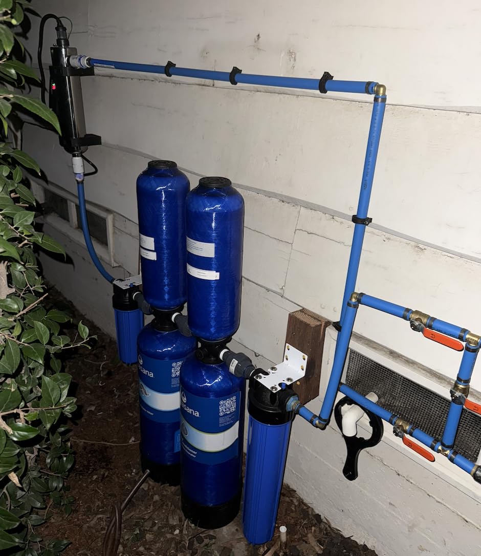 Aquasana Whole House Water Filter System | 1M Gal | Carbon & KDF | EQ-1000 customer photo 2