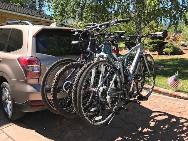 TRIMAX RMBR4 Road-MAX 4 Bike Hitch Rack, Foldable, 2