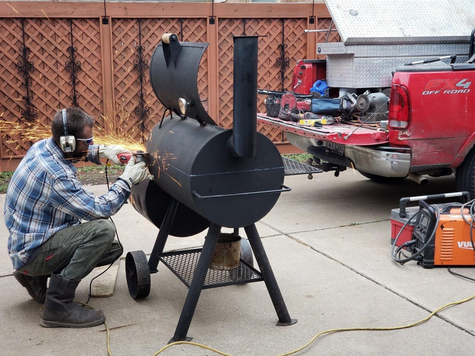 onlyfire Universal Rotisserie Kit with 110V Electric Motor for Gas Grills customer photo 2