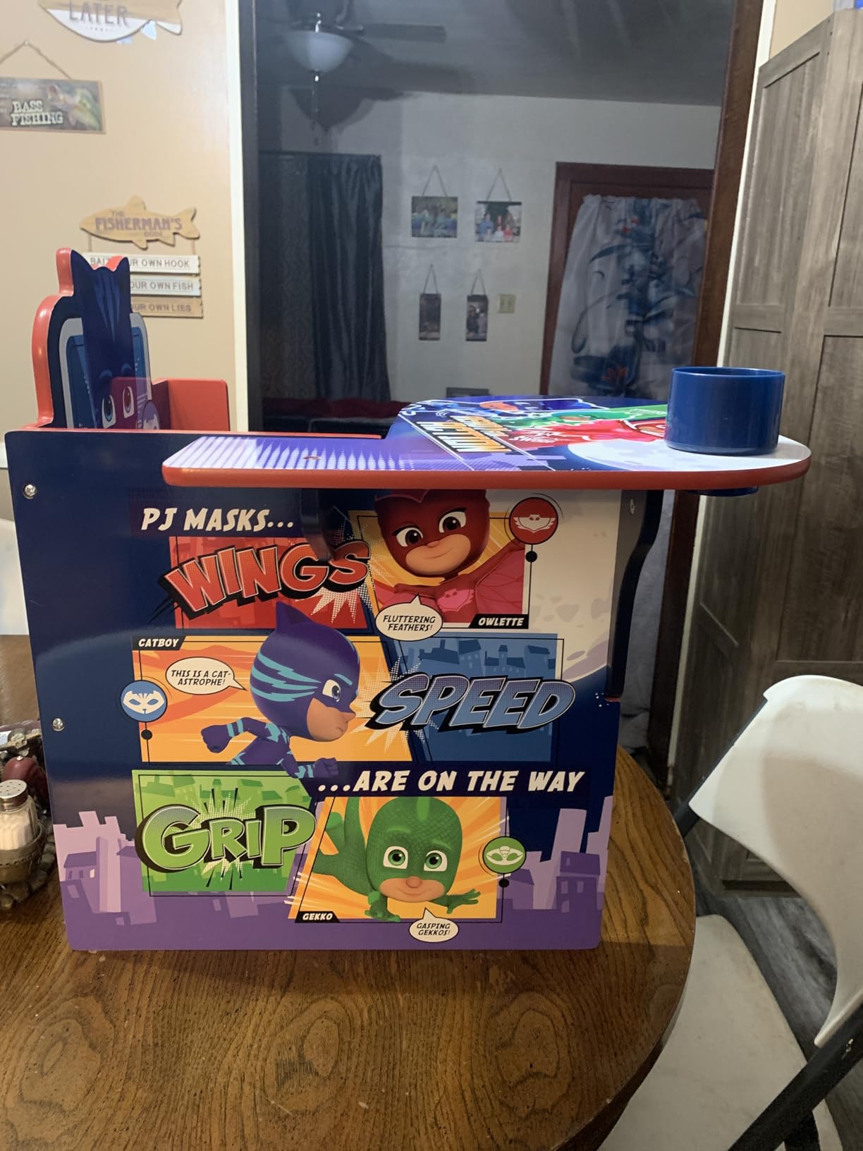 Delta Children Chair Desk With Storage Bin - Greenguard Gold Certified, Spider-Man customer photo 1